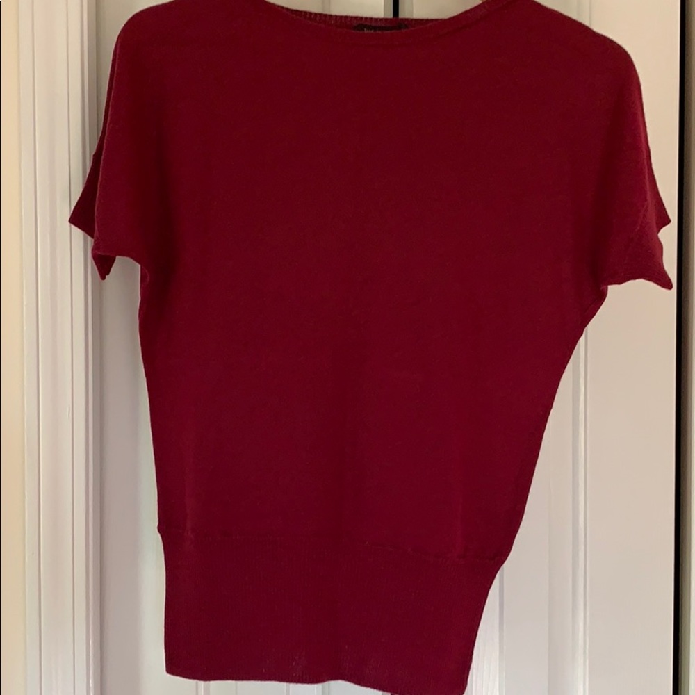 The Limited red sweater top size small